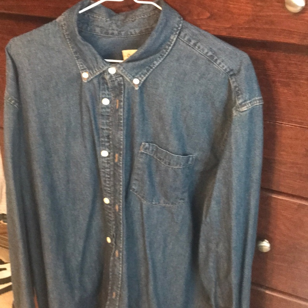 Gap classic denim shirt